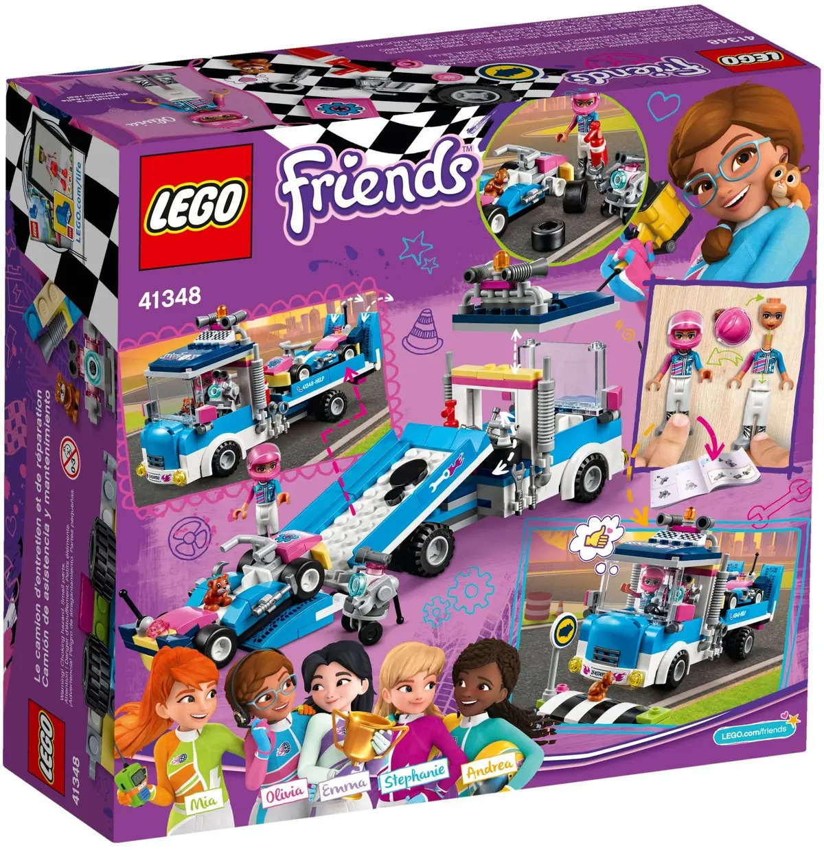 LEGO Friends 41348 Service & Care Truck set, image 5