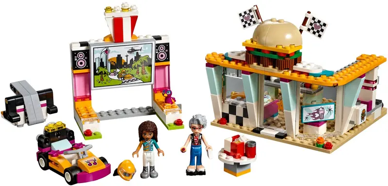 LEGO Friends 41349 Drifting Diner set