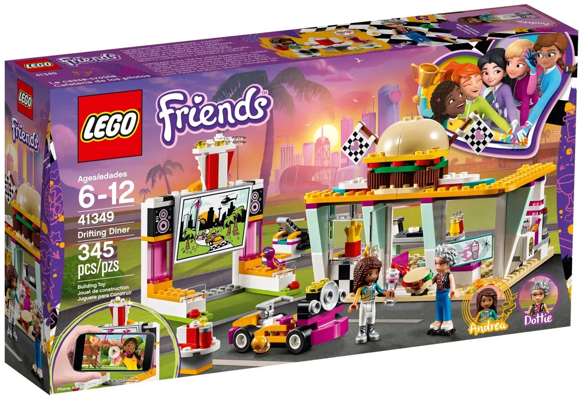 LEGO Friends 41349 Drifting Diner set, image 2