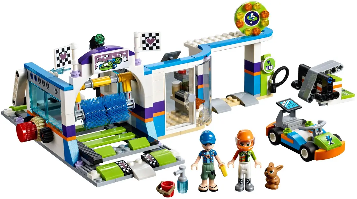 LEGO Friends 41350 Spinning Brushes Car Wash set
