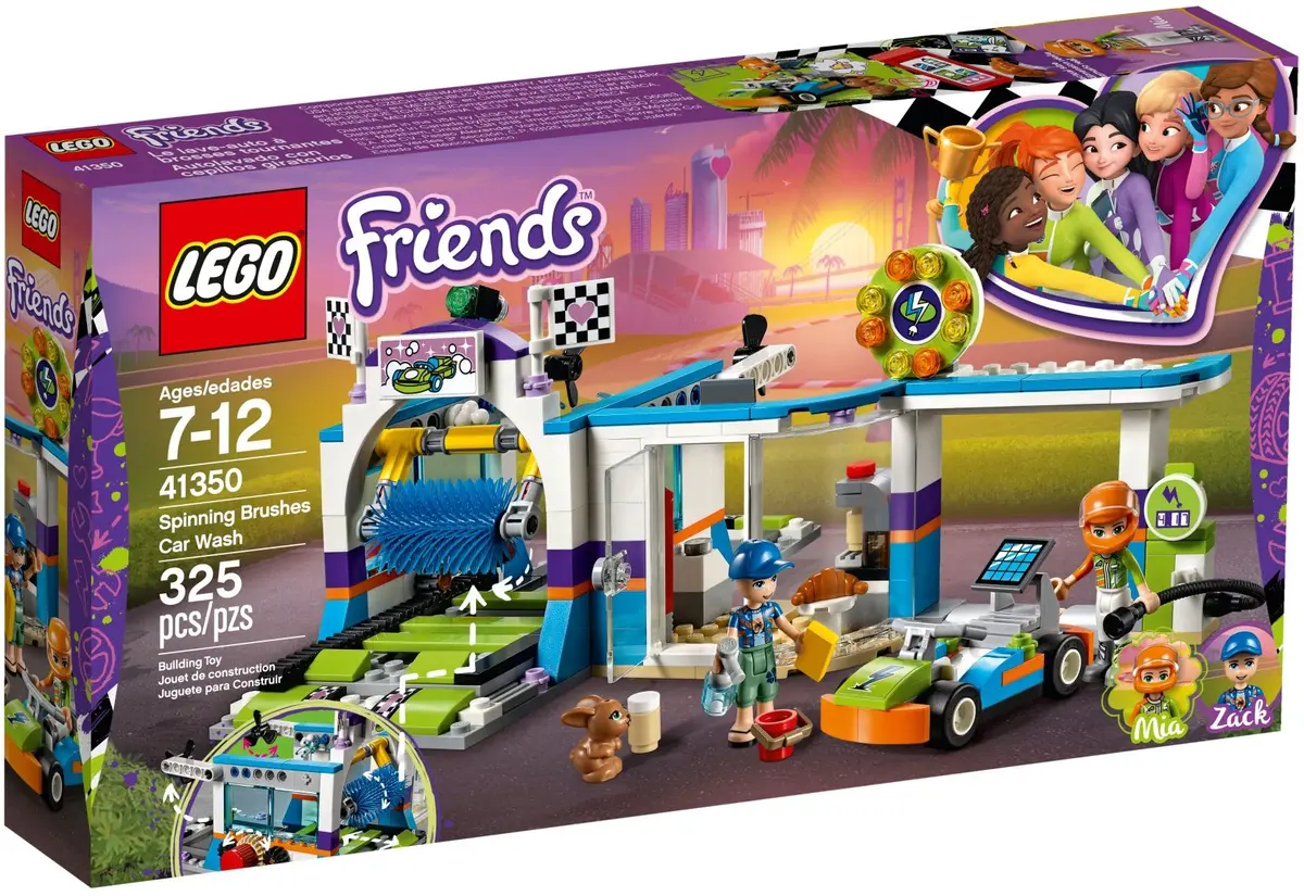 LEGO Friends 41350 Spinning Brushes Car Wash set, image 2