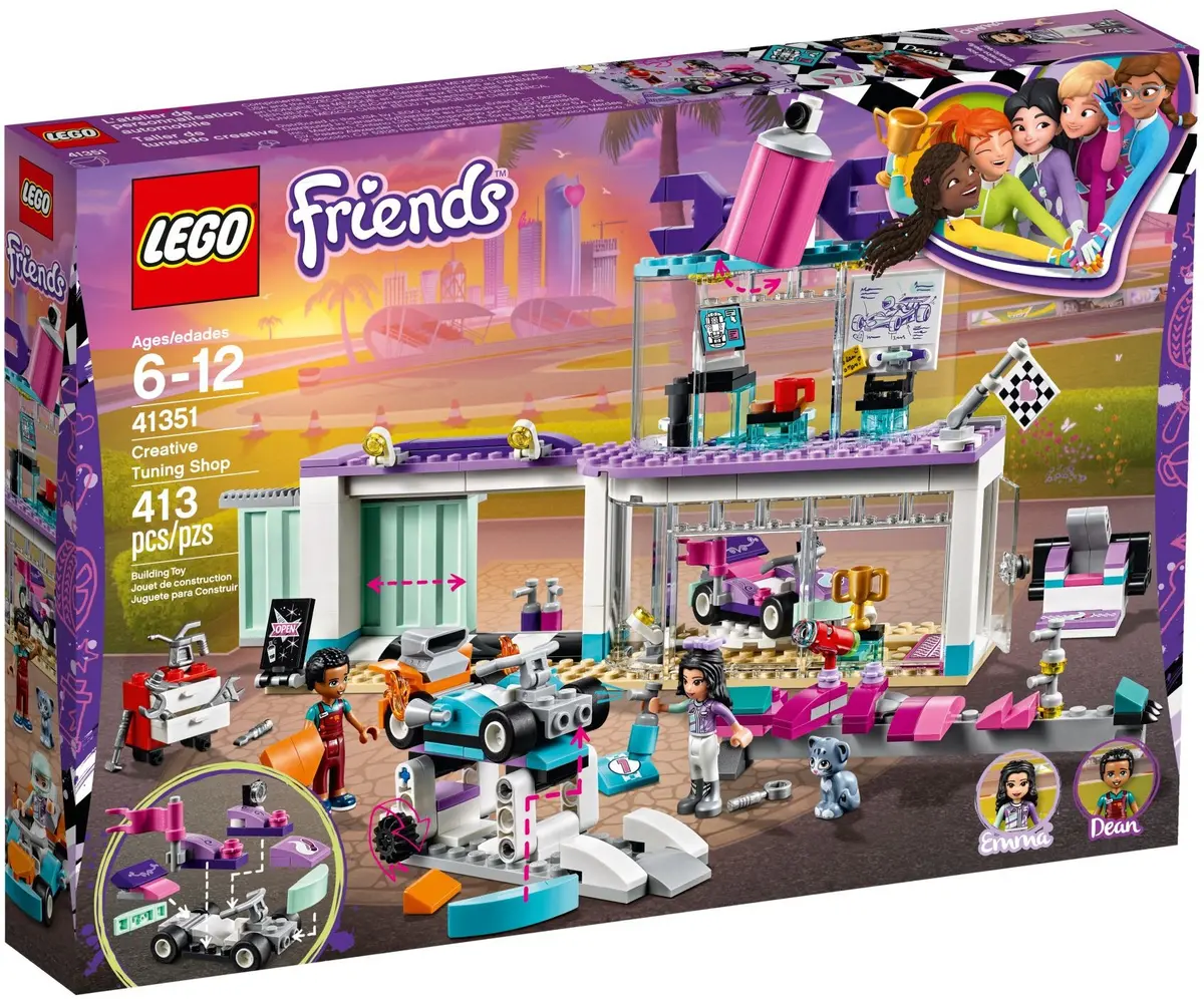 LEGO Friends 41351 Creative Tuning Shop set, image 2