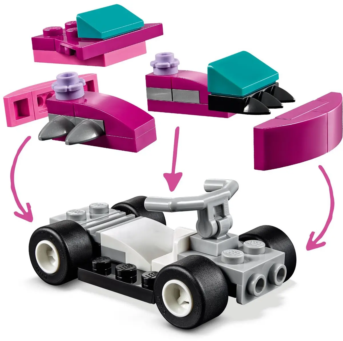 LEGO Friends 41351 Creative Tuning Shop set, image 4