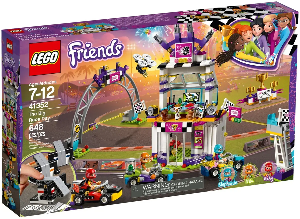 LEGO Friends 41352 The Big Race Day set, image 2