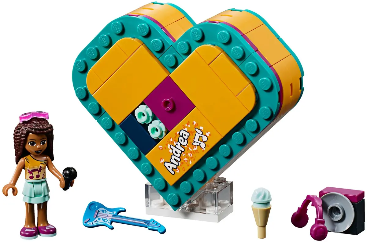 LEGO Friends 41354 Andrea's Heart Box set