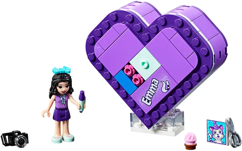 LEGO Friends 41355 Emma's Heart Box set