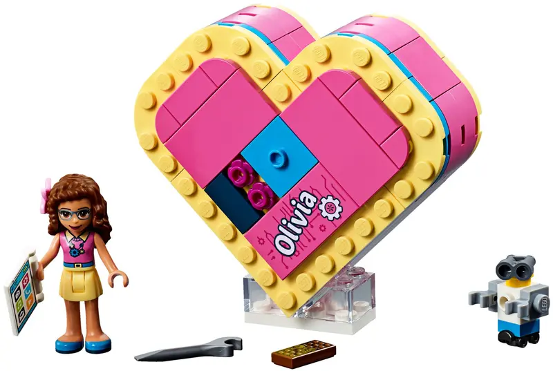 LEGO Friends 41357 Olivia's Heart Box set