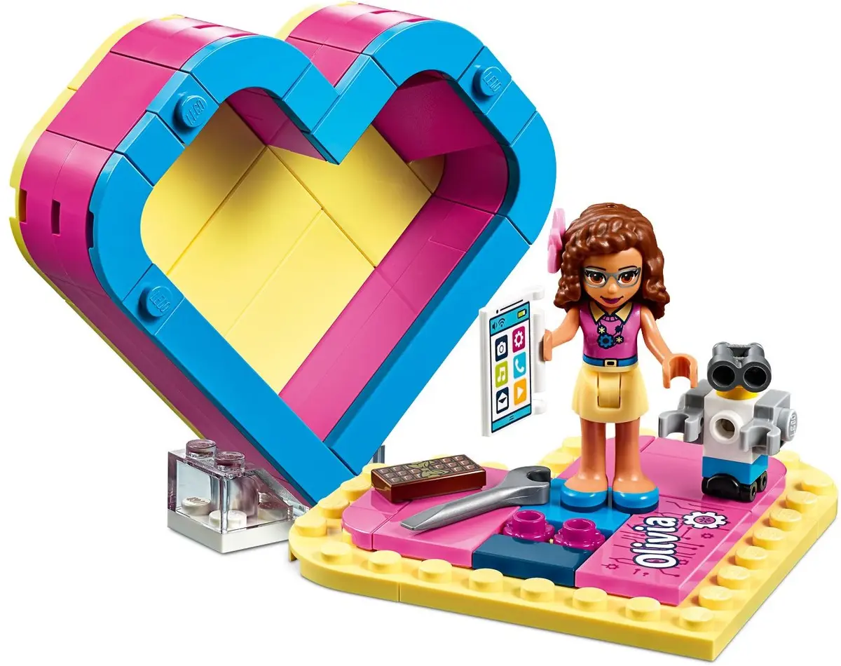 LEGO Friends 41357 Olivia's Heart Box set, image 3