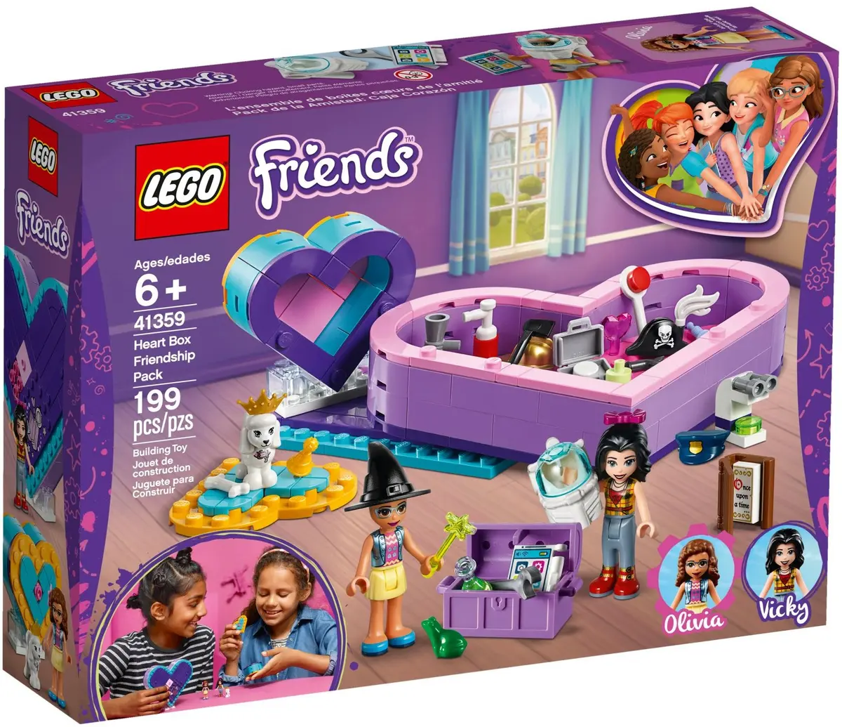 LEGO Friends 41359 Heart Box Friendship Pack set, image 2