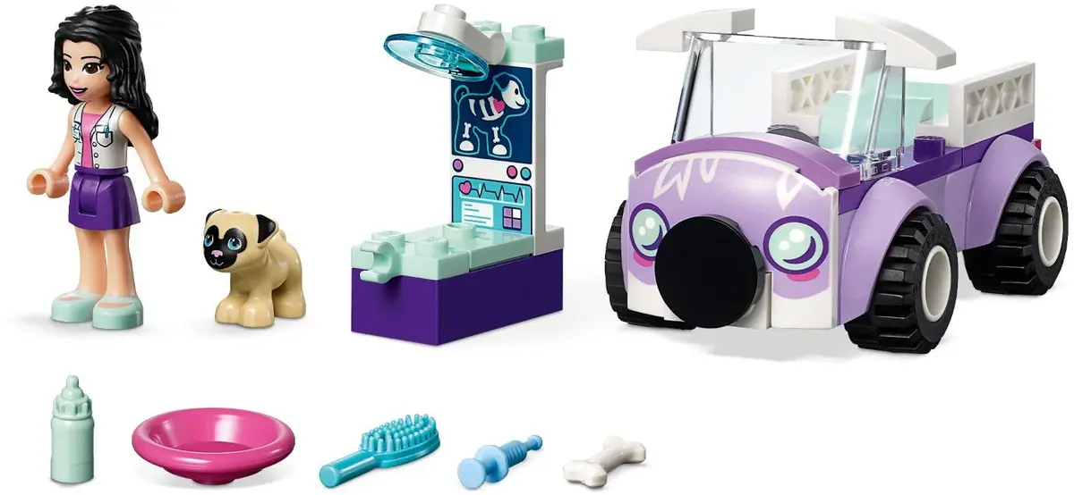 LEGO Friends 41360 Emma's Mobile Veterinary Clinic set, image 3
