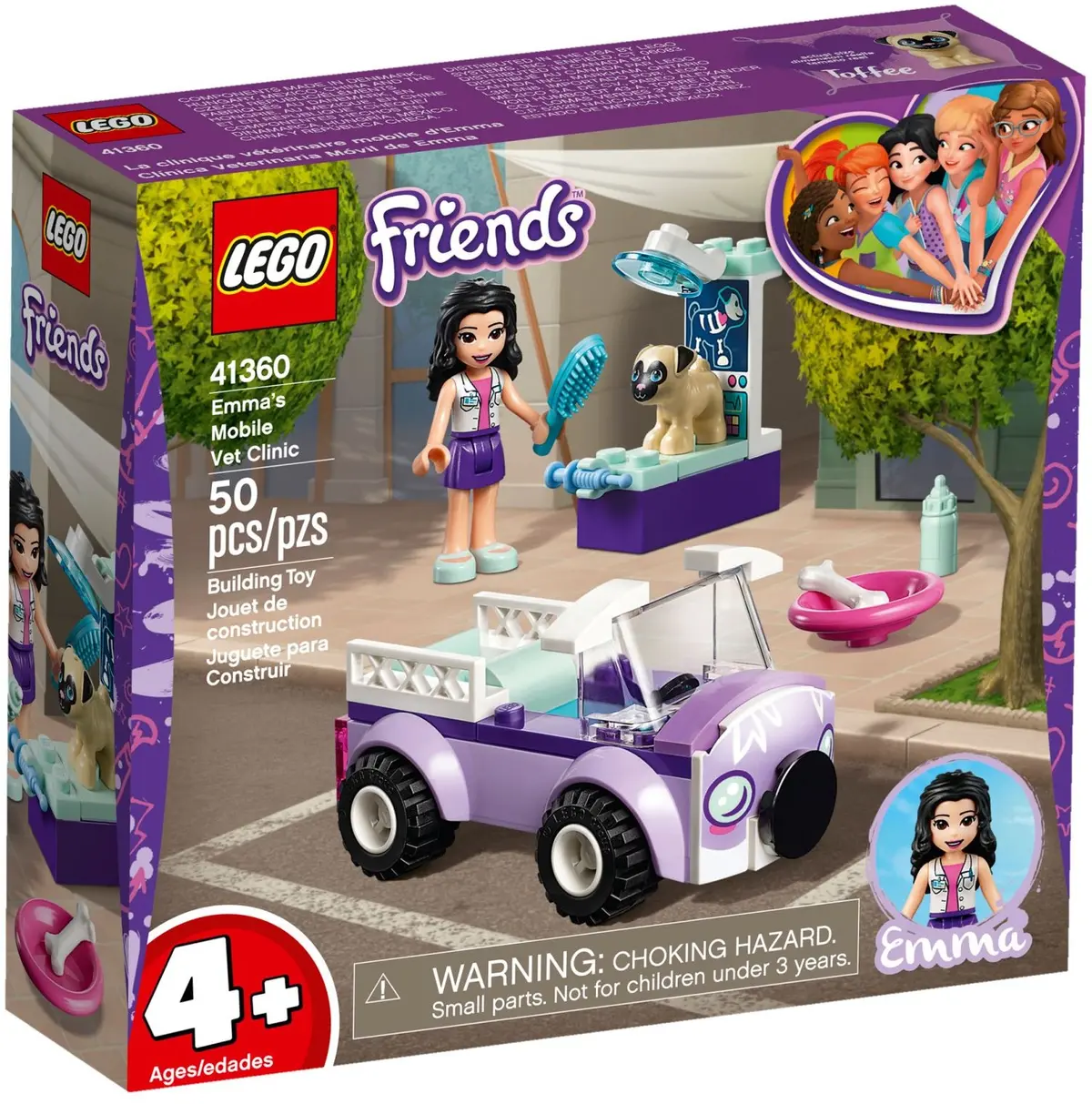 LEGO Friends 41360 Emma's Mobile Veterinary Clinic set, image 2