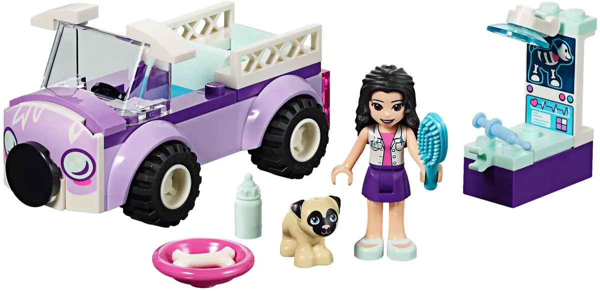 LEGO Friends 41360 Emma's Mobile Veterinary Clinic set