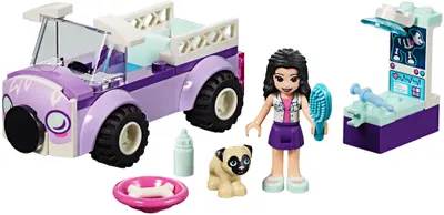 LEGO Friends 41360 Emma's Mobile Veterinary Clinic set