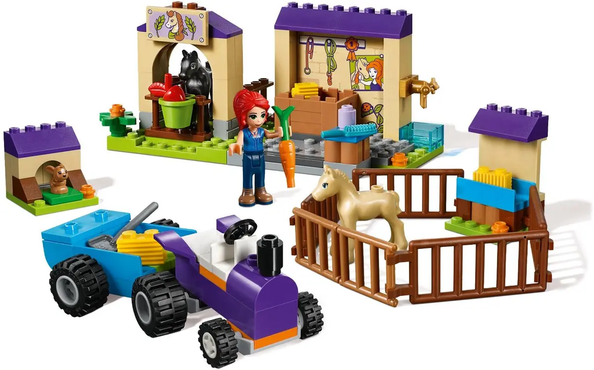 LEGO Friends 41361 Mia's Foal Stable set, image 3