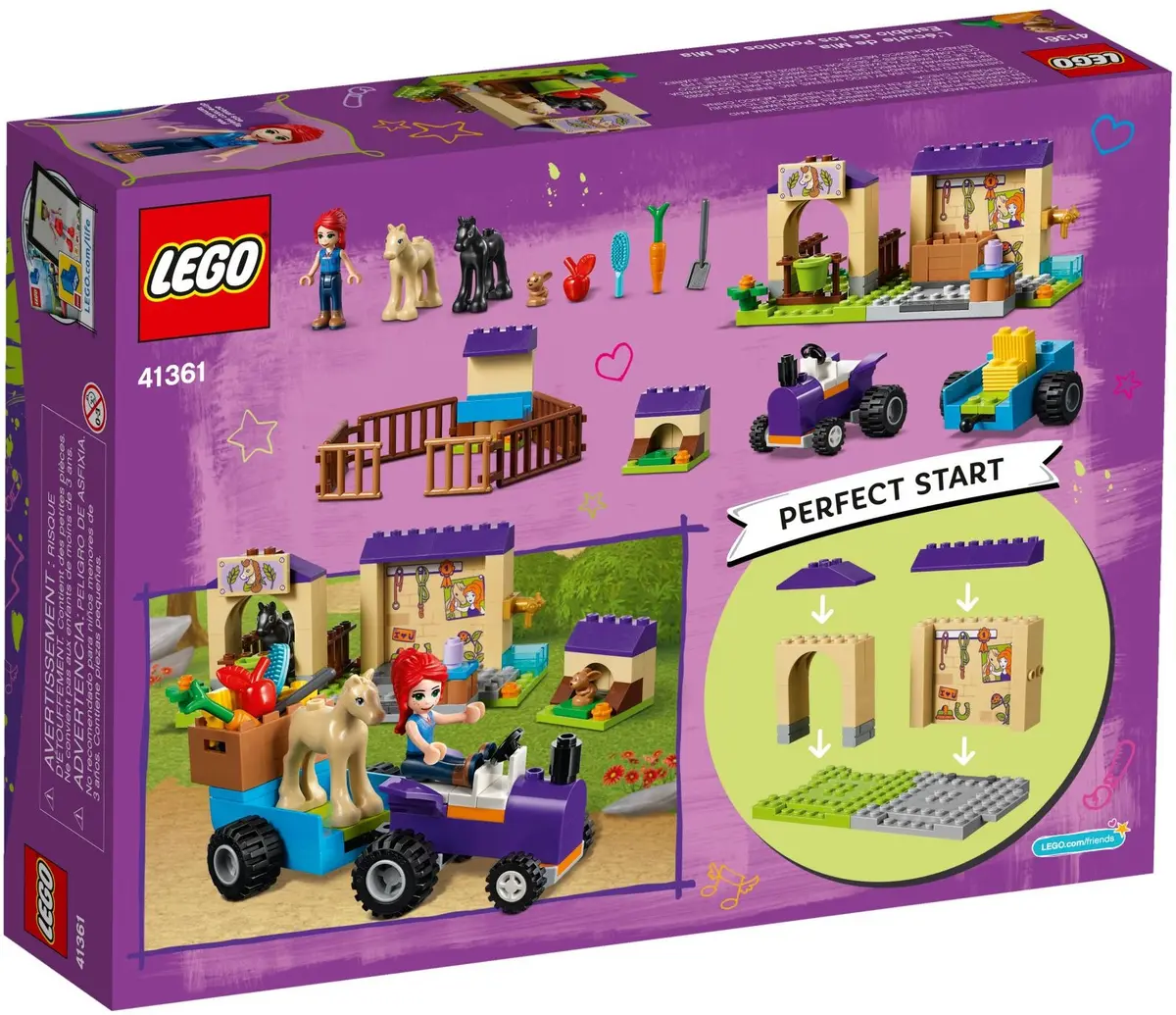 LEGO Friends 41361 Mia's Foal Stable set, image 5
