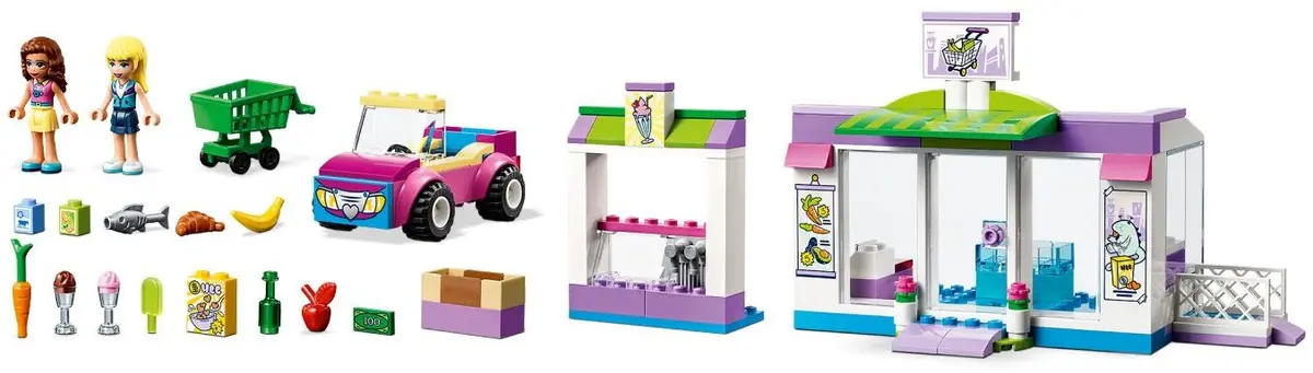 LEGO Friends 41362 Heartlake City Supermarket set, image 4