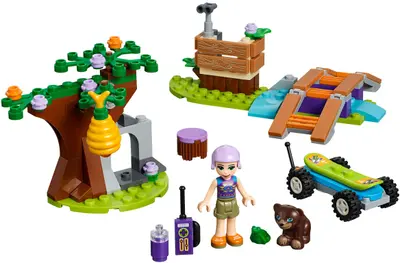 LEGO Friends 41363 Mia's Forest Adventure set