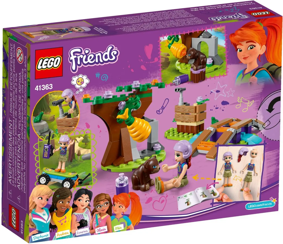 LEGO Friends 41363 Mia's Forest Adventure set, image 5