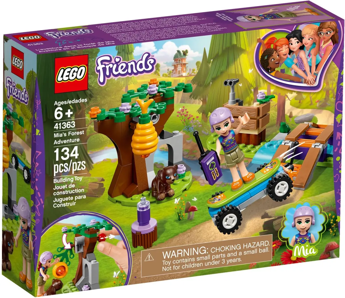 LEGO Friends 41363 Mia's Forest Adventure set, image 2