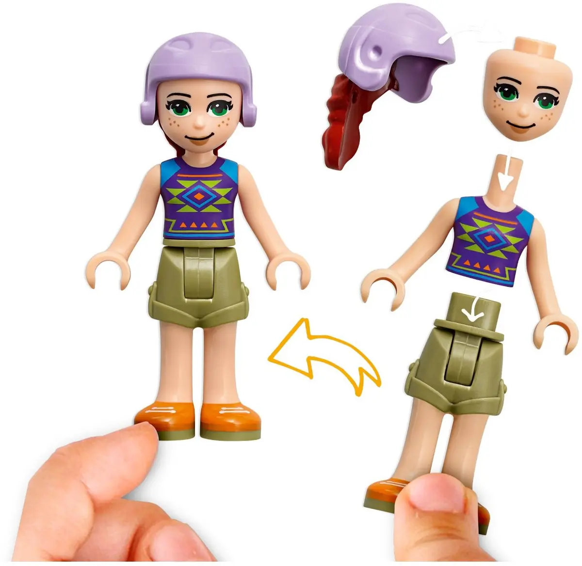 LEGO Friends 41363 Mia's Forest Adventure set, image 4
