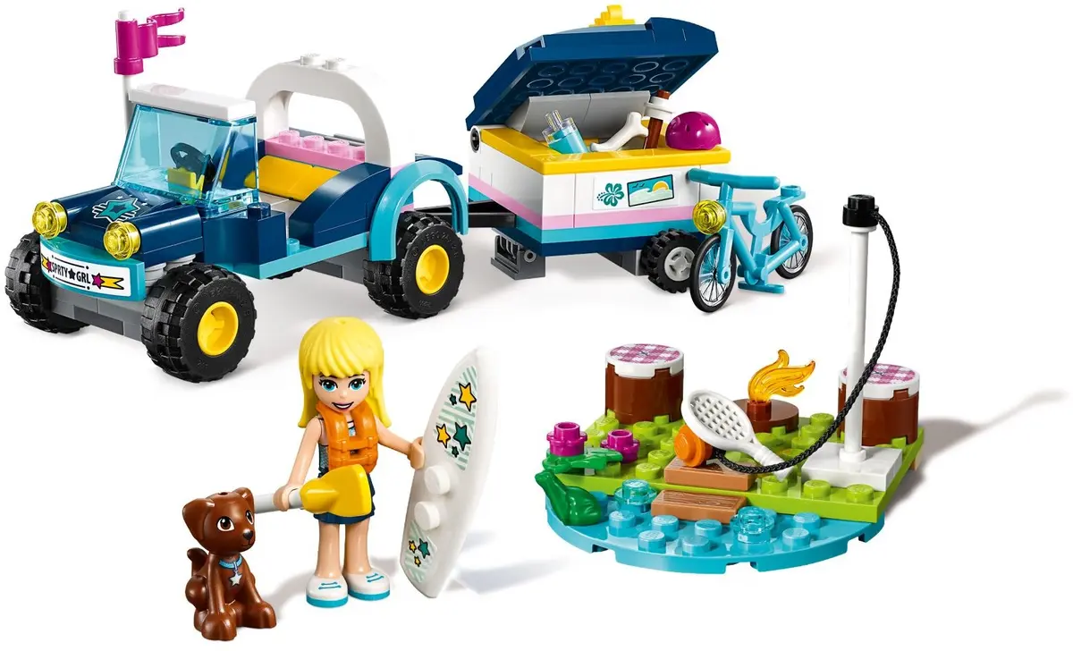 LEGO Friends 41364 Stephanie's Buggy & Trailer set, image 3
