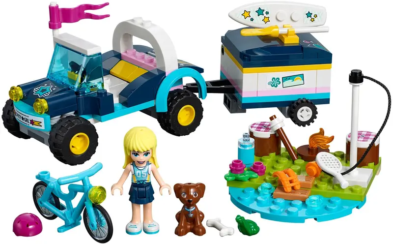 LEGO Friends 41364 Stephanie's Buggy & Trailer set