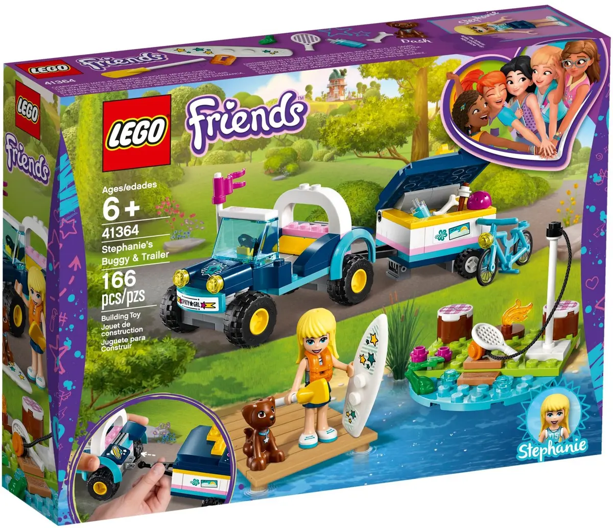 LEGO Friends 41364 Stephanie's Buggy & Trailer set, image 2
