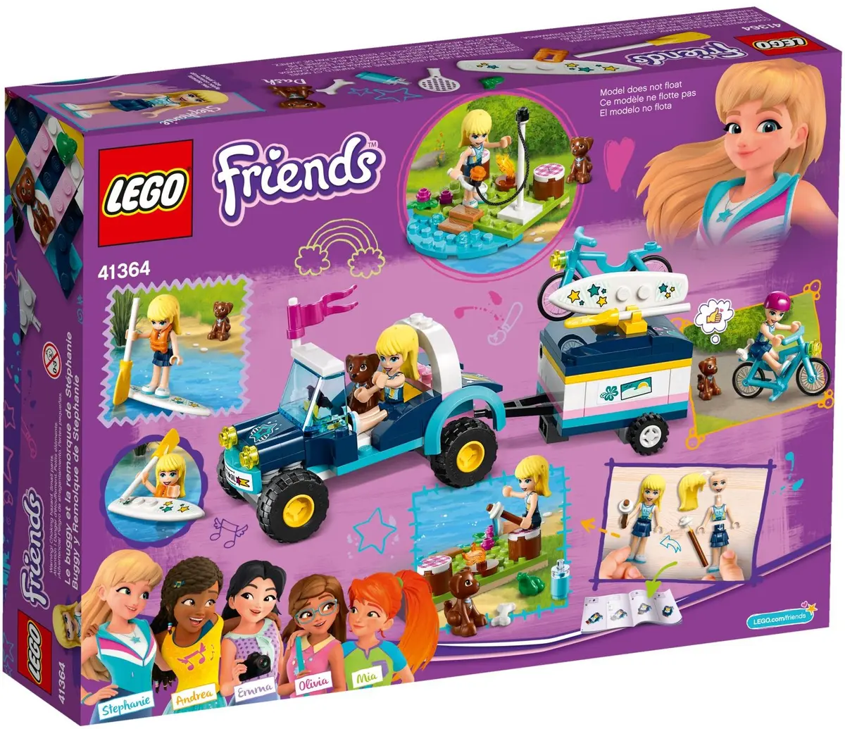 LEGO Friends 41364 Stephanie's Buggy & Trailer set, image 5