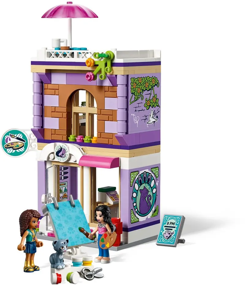 LEGO Friends 41365 Emma's Art Studio set, image 3