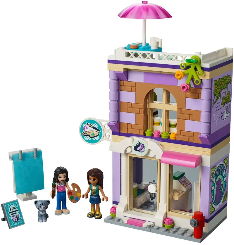 LEGO Friends 41365 Emma's Art Studio set