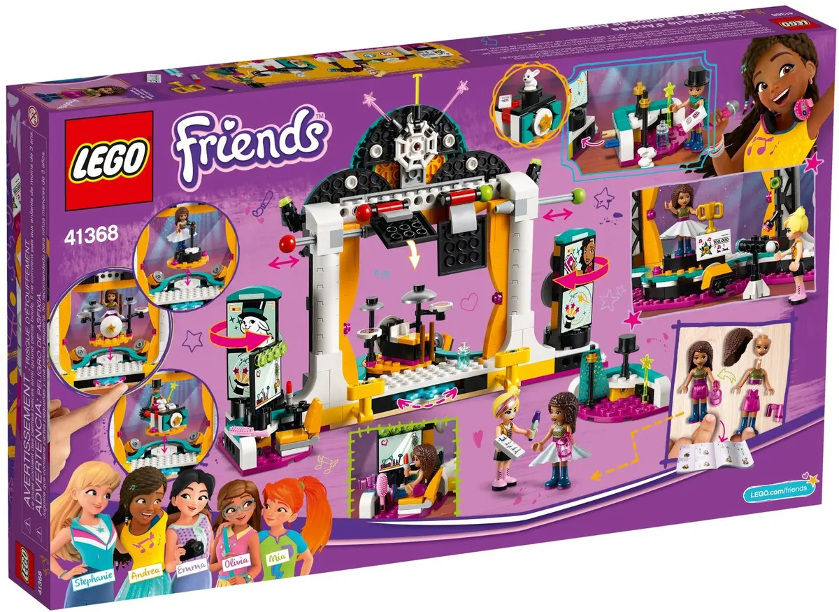 LEGO Friends 41368 Andrea's Talent Show set, image 5