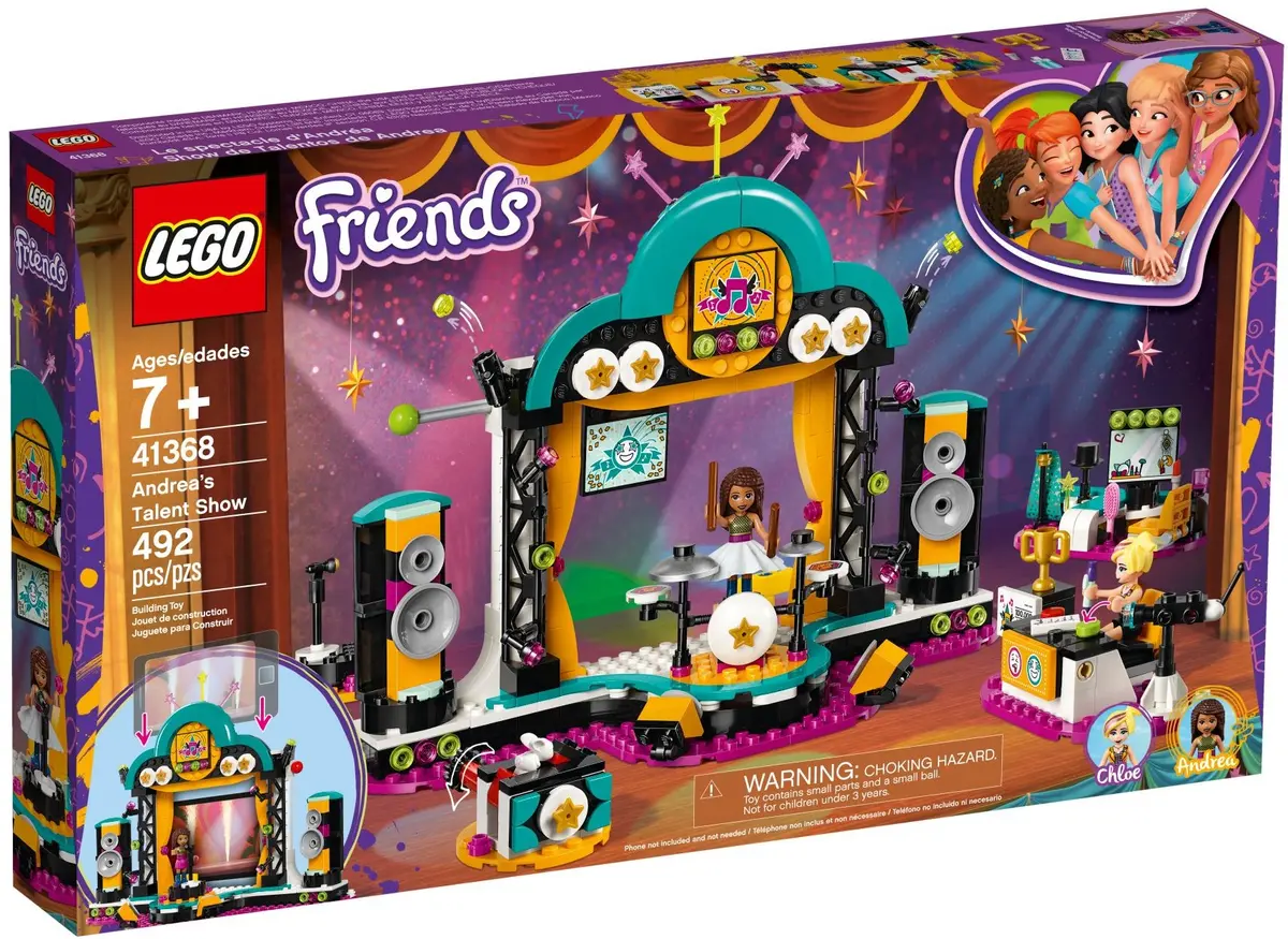 LEGO Friends 41368 Andrea's Talent Show set, image 2