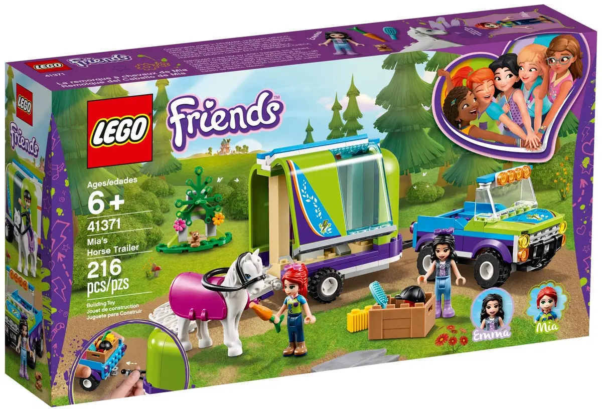 LEGO Friends 41371 Mia's Horse Trailer set, image 2