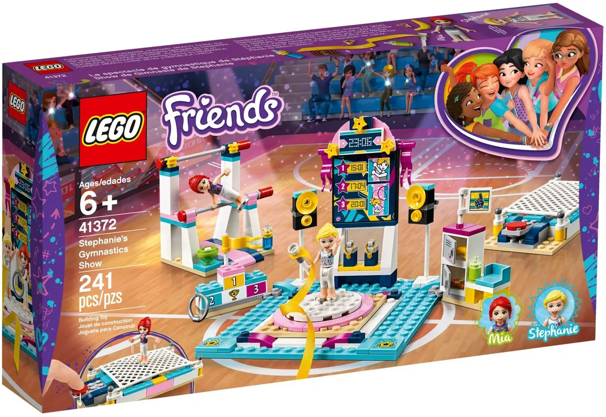 LEGO Friends 41372 Stephanie's Gymnastics Show set, image 2