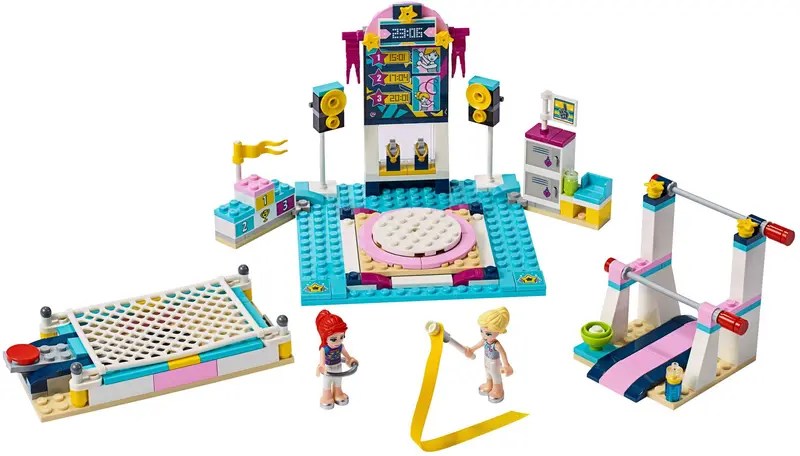 LEGO Friends 41372 Stephanie's Gymnastics Show set