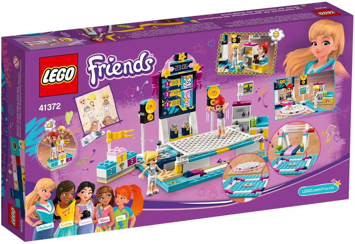 LEGO Friends 41372 Stephanie's Gymnastics Show set, image 5