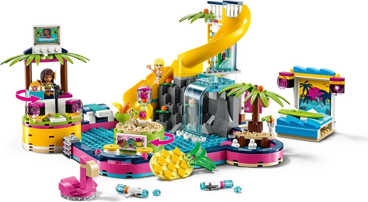 LEGO Friends 41374 Andrea's Pool Party set, image 4