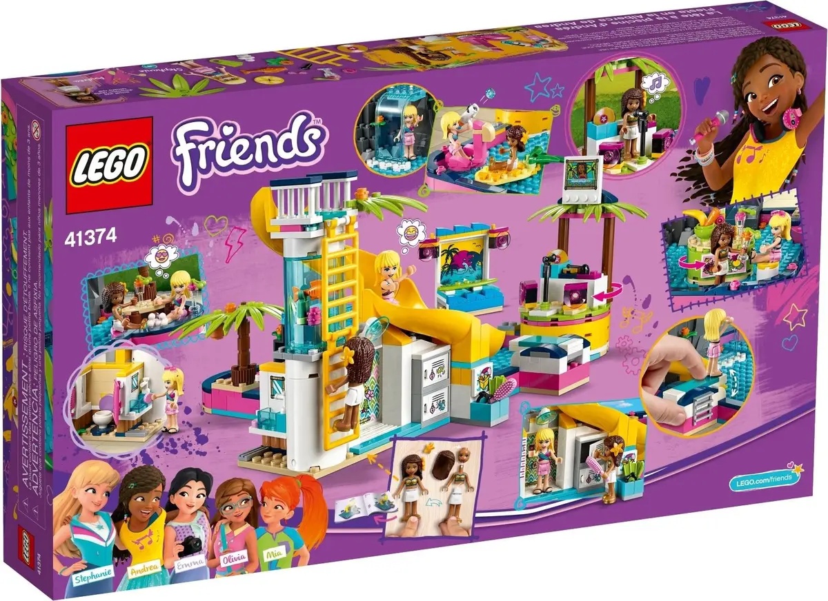 LEGO Friends 41374 Andrea's Pool Party set, image 6