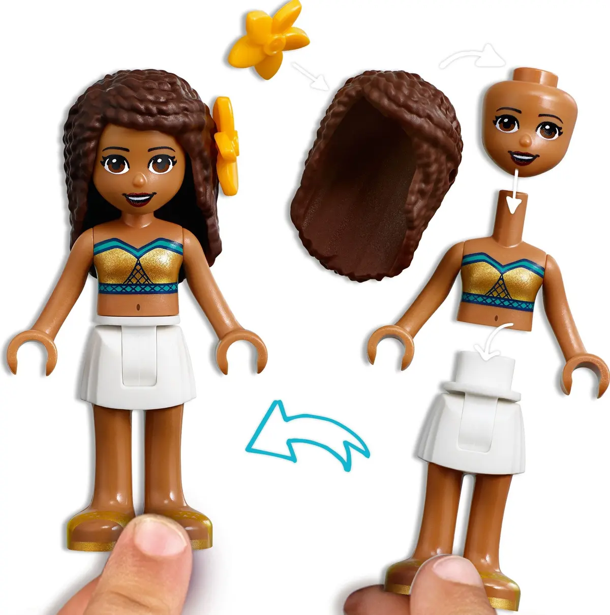 LEGO Friends 41374 Andrea's Pool Party set, image 9