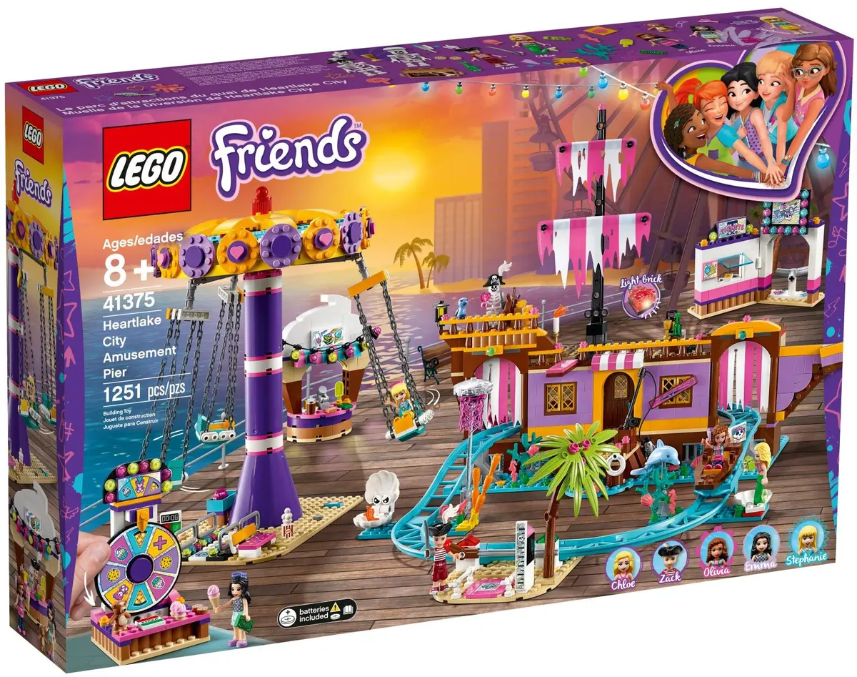 LEGO Friends 41375 Heartlake City Amusement Pier set, image 2