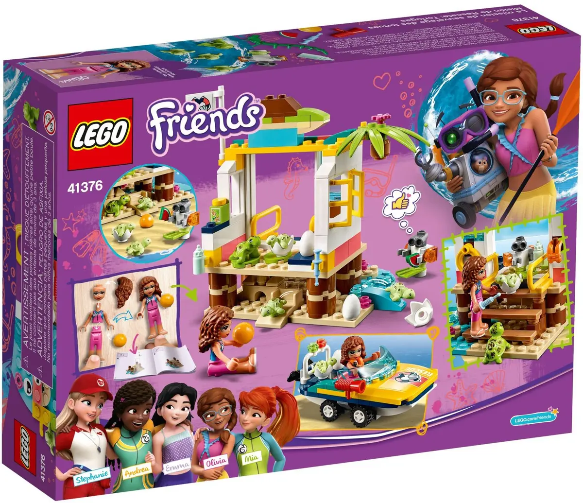 LEGO Friends 41376 Turtles Rescue Mission set, image 5