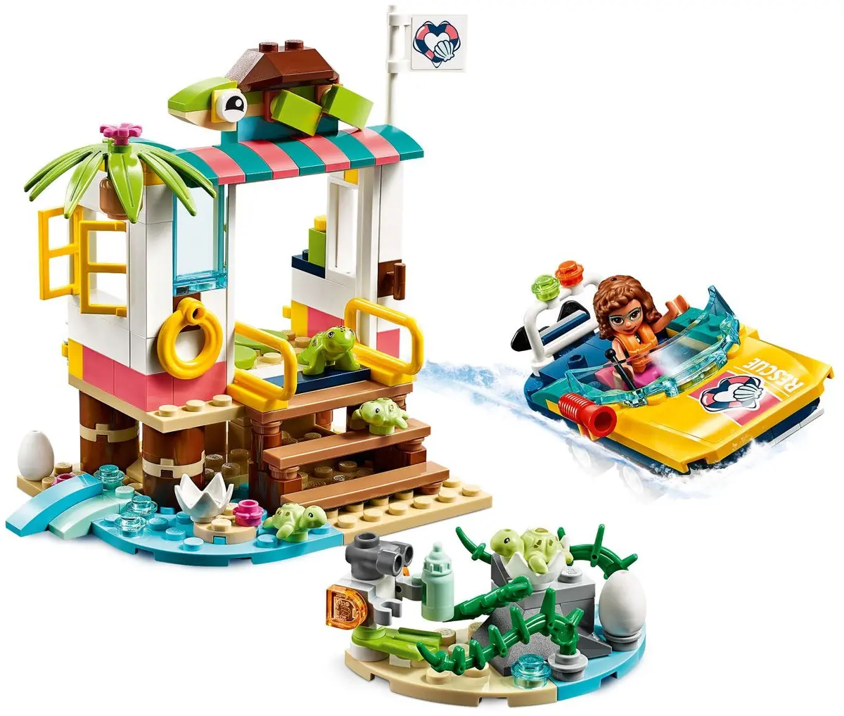 LEGO Friends 41376 Turtles Rescue Mission set, image 3