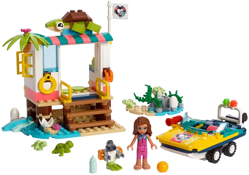 LEGO Friends 41376 Turtles Rescue Mission set