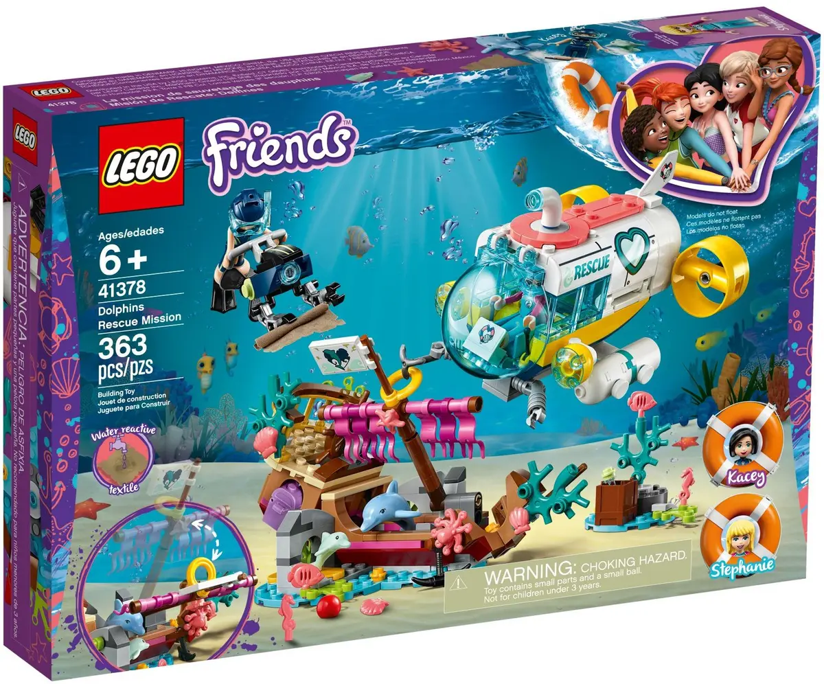 LEGO Friends 41378 Dolphins Rescue Mission set, image 2