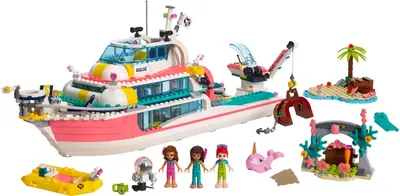 LEGO Friends 41381 Rescue Mission Boat set