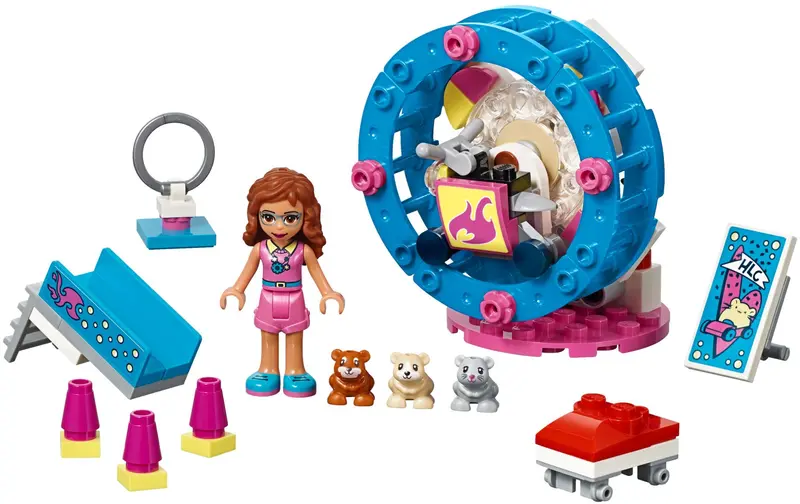 LEGO Friends 41383 Olivia's Hamster Playground set