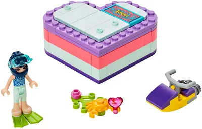 LEGO Friends 41385 Emma's Summer Heart Box set