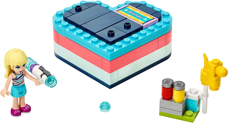 LEGO Friends 41386 Stephanie's Summer Heart Box set