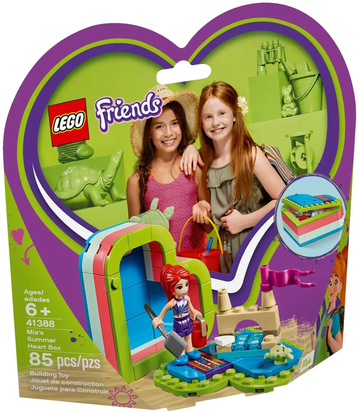 LEGO Friends 41388 Mia's Summer Heart Box set, image 2