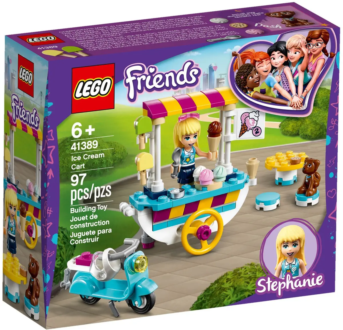 LEGO Friends 41389 Ice Cream Cart set, image 2